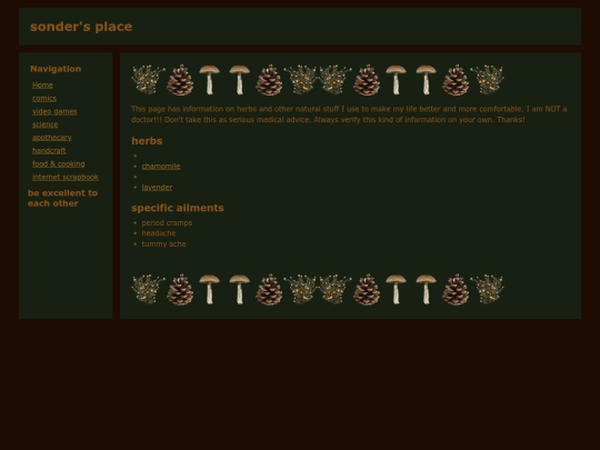 herbs screenshot