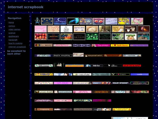 internet scrapbook screenshot