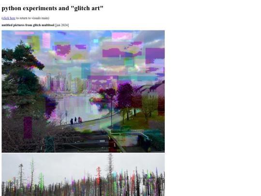 glitchart screenshot