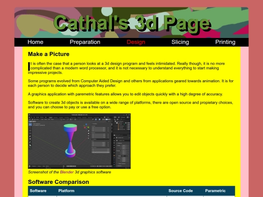 design screenshot