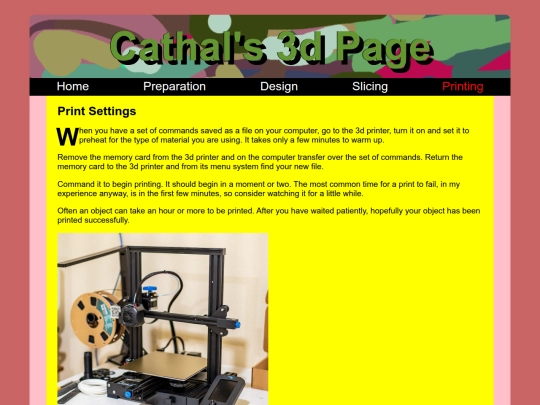 printing screenshot