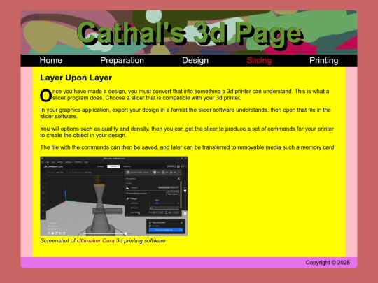 slicing screenshot
