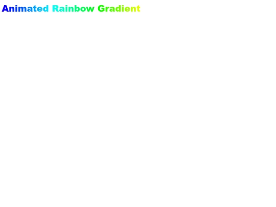 animated-rainbow-gradient screenshot