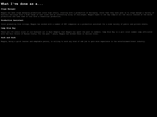 work_expereince screenshot