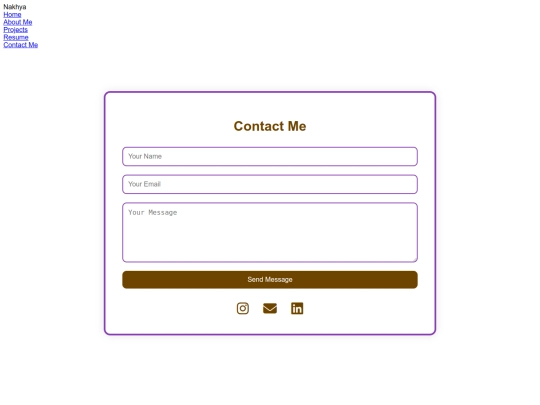 Contact screenshot