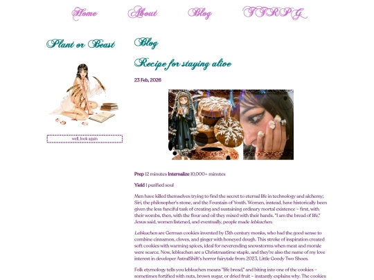 blog screenshot