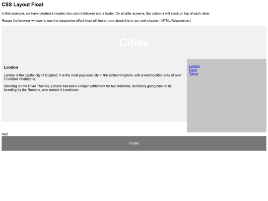 testpage screenshot