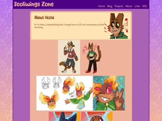 about/vesta screenshot