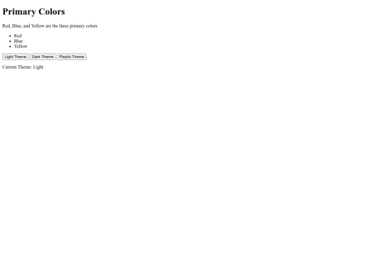 Designscheme screenshot