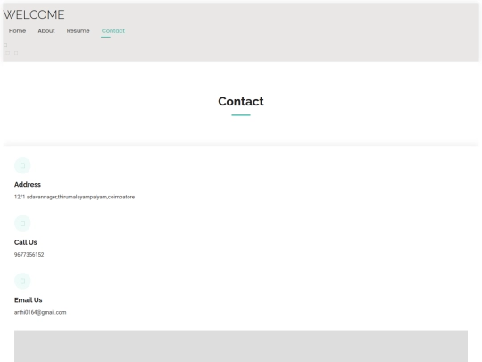 arthiweb/website/contact screenshot