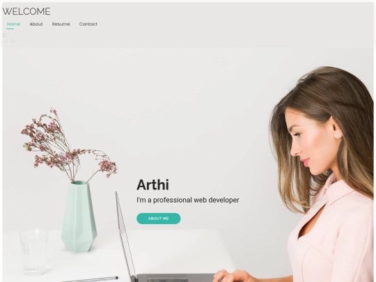 arthiweb/website screenshot