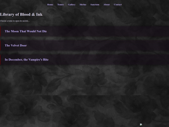 tomes screenshot