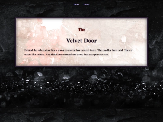 tomes/tome_velvet screenshot