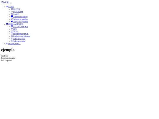 pag/ejemplo screenshot