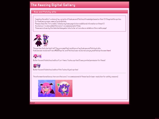 alternates screenshot