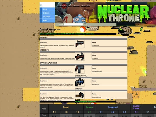 weapons screenshot