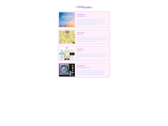 coollinks screenshot