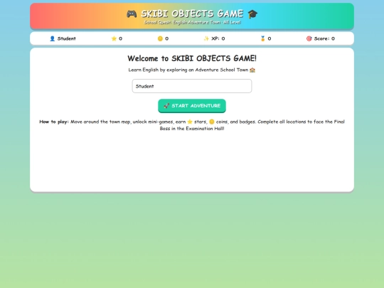 skibi-objects-game screenshot