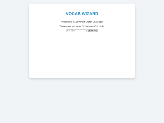 vocabgeneralgame1 screenshot