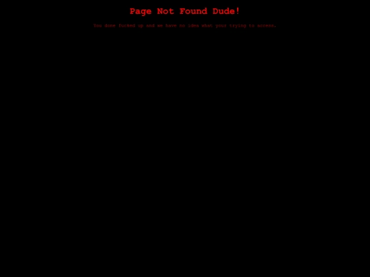 not_found screenshot