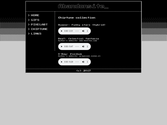 chiptune screenshot