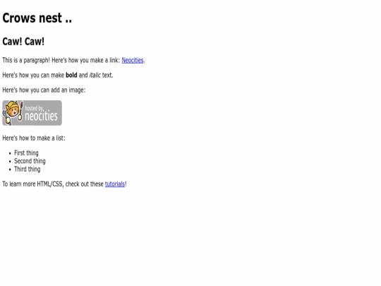 index screenshot