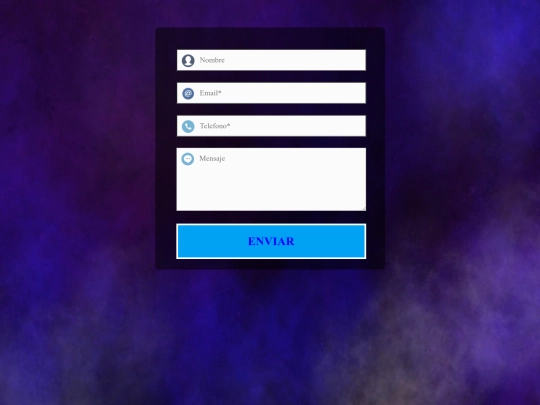 cursos/formulario screenshot