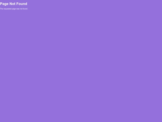 not_found screenshot