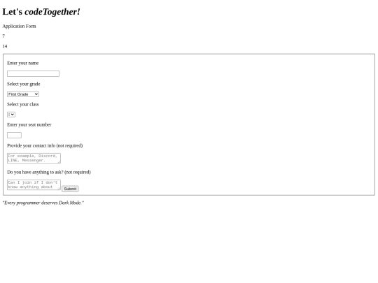 index screenshot