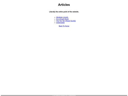 articles screenshot