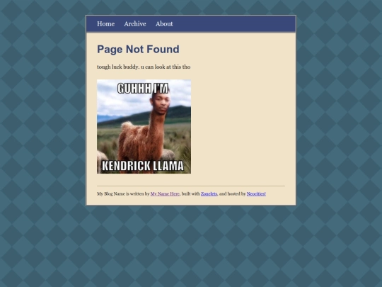 not_found screenshot