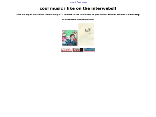 old/coolmusic screenshot