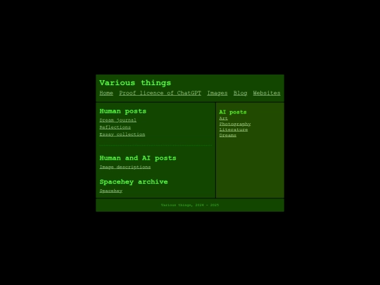 blog screenshot