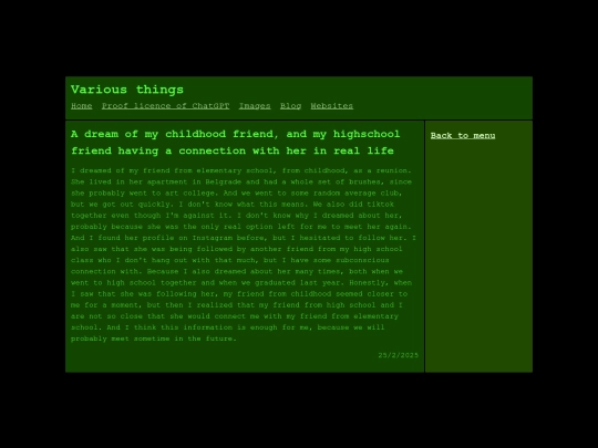 dream journal/10 screenshot