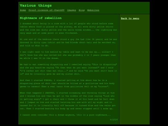 dream journal/3 screenshot