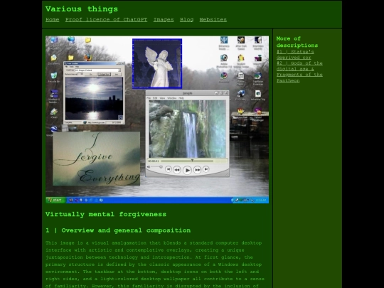images/descriptions screenshot