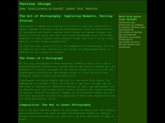 photography screenshot