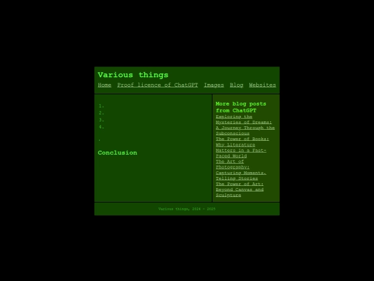 templatechatgptpost screenshot