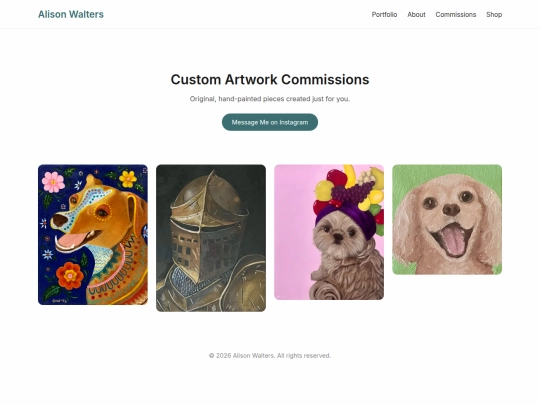 commissions screenshot
