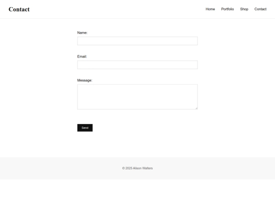 contact screenshot