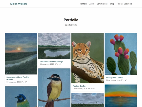 portfolio screenshot