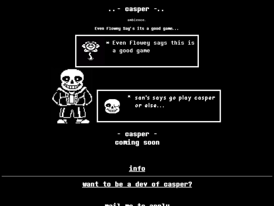 casper screenshot