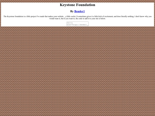 keystone screenshot
