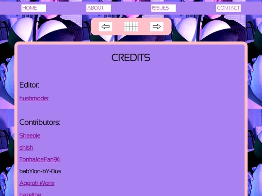 issue1/credits screenshot