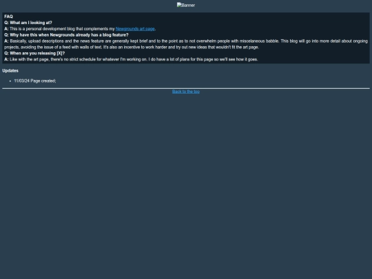 dev/test screenshot