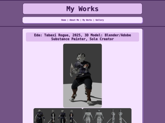 myworkspage screenshot