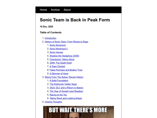 posts/2025-12-10-Sonic-Team-is-Back-in-Peak-Form screenshot