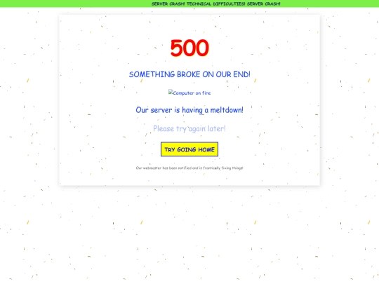 500 screenshot