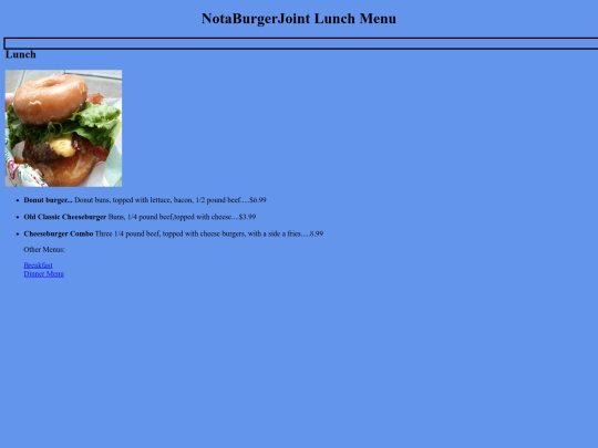 BurgerMenuV2 screenshot