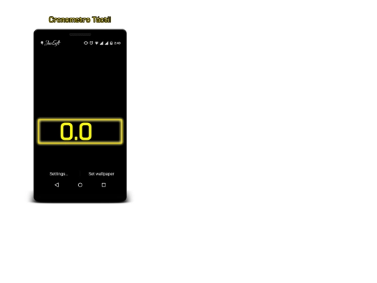 cronometro_tactil screenshot